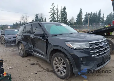 2025 Ford Explorer Active z USA, uszkodzony, nr VIN 1FMUK8DH3SGB79716